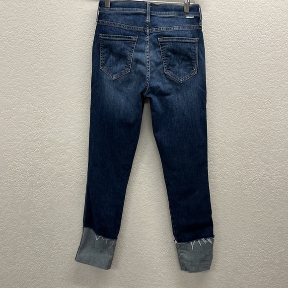 Mother Jeans Pony Boy Ankle Dark Wash Jeans in 24 - Picture 3 of 8